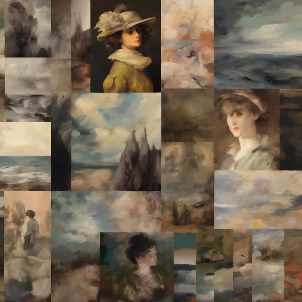 Ρόλος της Τέχνης στην Ανθρώπινη Έκφραση, πορτρέτα και τοπία σε ζωγραφική τέχνη.